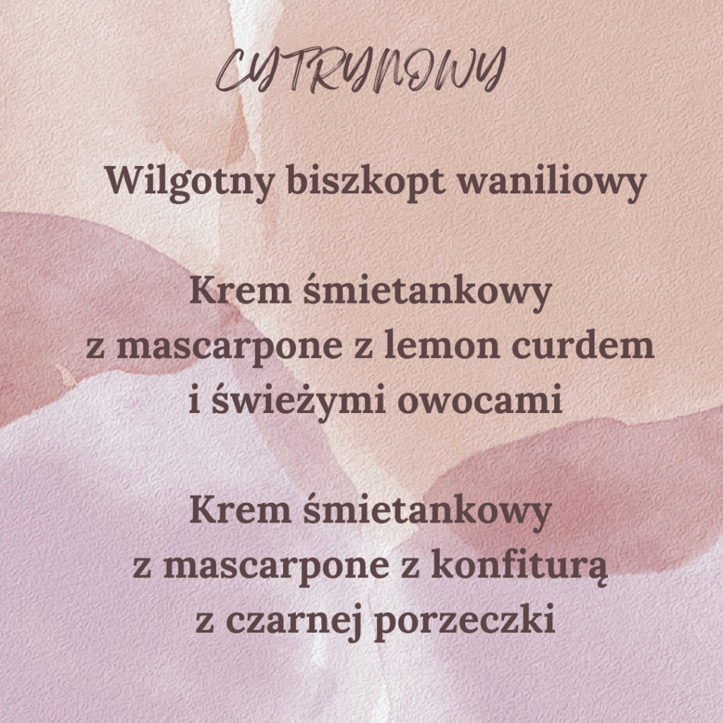 Tort cytrynowy