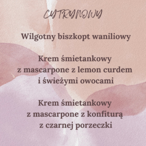 Tort cytrynowy