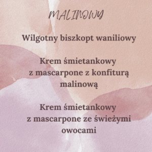 Tort malinowy