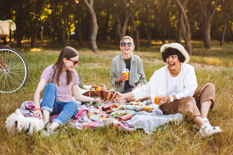 Piknik wśród znajomych