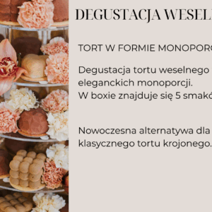 DEGUSTACJA- TORT Z MONOPORCJI